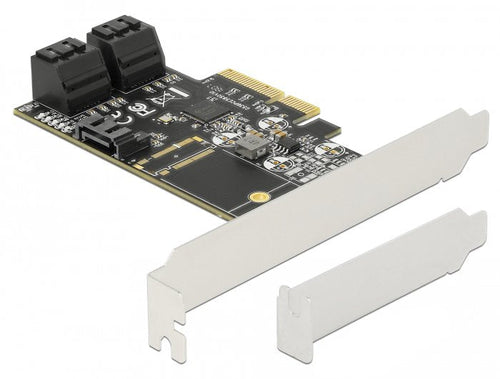 Delock SATA Card Pci Express X4 5 Ports - Factor Forma Perfil Low — image 1
