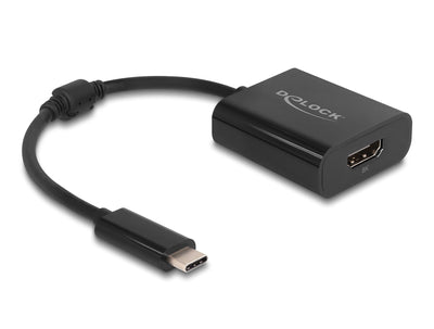 Delock 64175 Adapter USB Type-c™ a HDMI (modo DP Alt) 8K With Función Hdr Black — image 1
