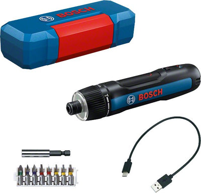 Bosch Screwdriver Professional Go 3 Professional Wireless 3,6 Voltios Blue/Black Mini Case 06019H2201 — image 1