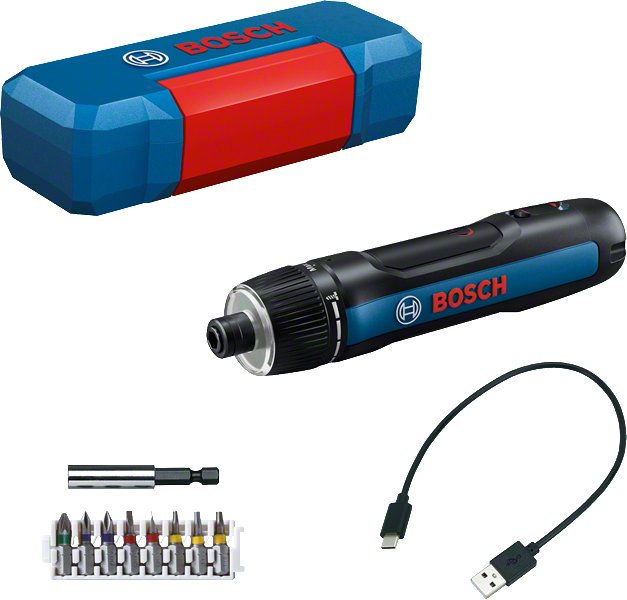 Bosch Screwdriver Professional Go 3 Professional Wireless 3,6 Voltios Blue/Black Mini Case 06019H2201