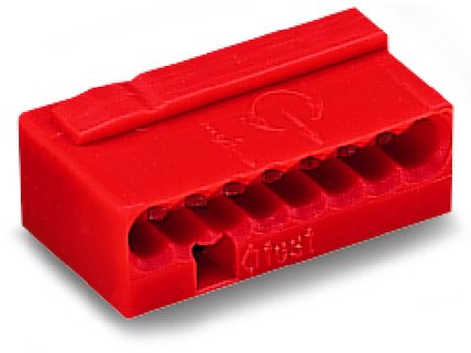 Wago 243-808 Connector Red