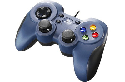 Logitech F310 Gamepad PC USB 2.0 Black Blue 940-000135 — image 1