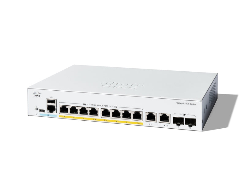 Cisco Catalyst 1300 Gestionado L2 Gigabit Ethernet [10/100/1000] Energía Sobre Ethernet [PoE] Grey
