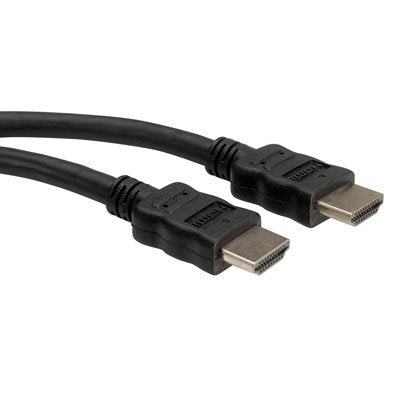 Value HDMI High Speed Cable With Ethernet Black 1M
