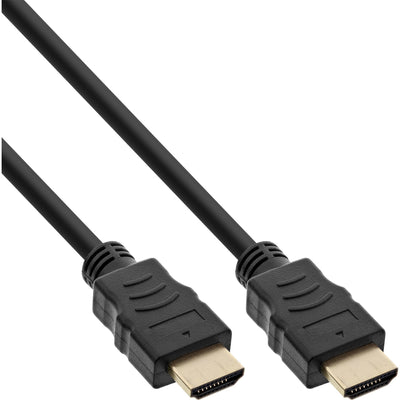 Inline Pack 15UD. Bulk-pack ® HDMI High Speed Cable With Ethernet Male a Male Gold Plated Black 5M — image 1
