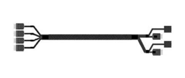 Intel 2U Switch Cable SFF-8611(755MM)