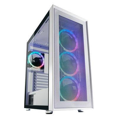 PC Case Lc-power LC-802W-ON White Wanderer X ATX,1XUSB3.0, 2XUSB2.0, 1x USB-C — image 1