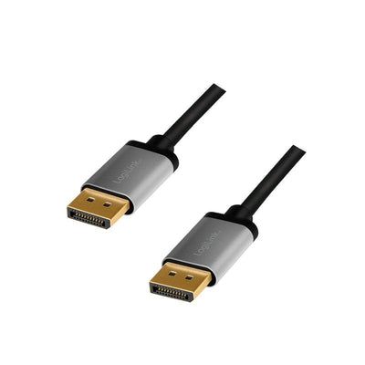 Logilink CDA0101 Cable DisplayPort 2M Black Grey — image 1