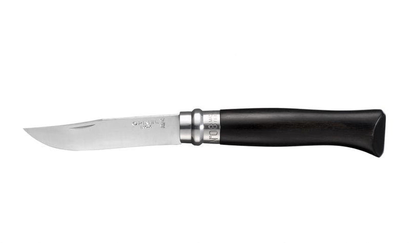 Opinel Knife Bolsillo No. 08 Ebenholz In Geschenkbox