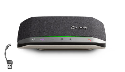 Poly HP Sync 20-M Speakerphone USB-C/a Adapter Speaker PC Black — image 1