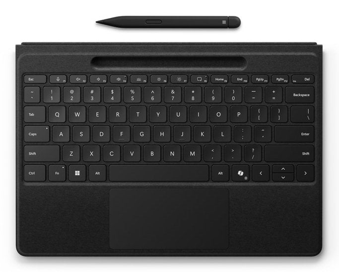 Microsoft Keyboard Spanish Surface Pro Flex With Pencil Bundle Black Bluetooth