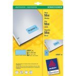 Avery Zweckform Labels L6039-20 Blue 45,7 X 21,2MM