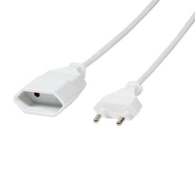 Logilink Cable Power Extensión 2M, White — image 1