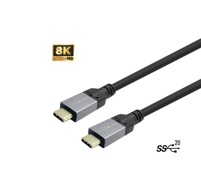 Vivolink PROUSBCMM1 USB Cable 1M USB 3.2 Gen 1 [3.1 Gen 1] USB C Black — image 1