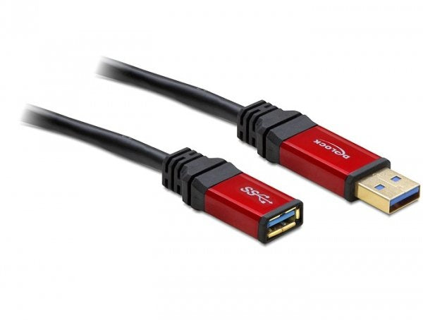 Delock Cable Extensión USB 3.0 Typ-a Male USB 3.0 Typ-a Female 2M