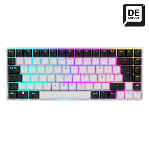 Sharkoon Skiller SGK50 S3, Keyboard Gaming White Disposición de, Yellow Gateron 4044951039180 — image 1
