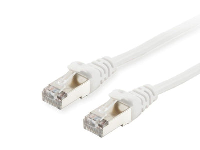 Equip Network Cable CAT.6 S/FTP 2x RJ45 7.50M White Lszh — image 1
