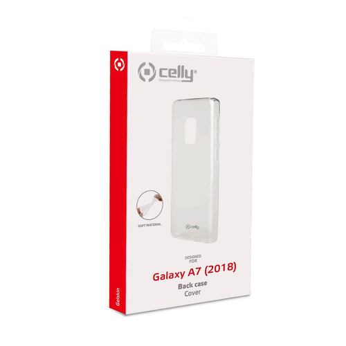Housing Gelskin Samsung Galaxy A7 2018, Transparent — image 1