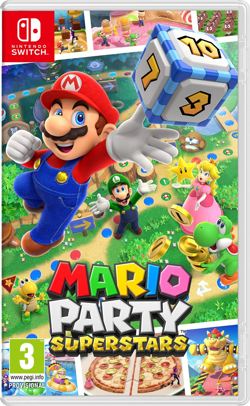 Nintendo Mario Party Superstars, Set Of Nintendo Switch 10007237