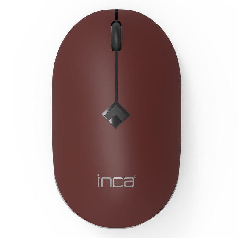 Inca Mouse IWM-231RB 1600 Dpi, WIRELESS,4 TAM.,BROWN,2,4GHZ