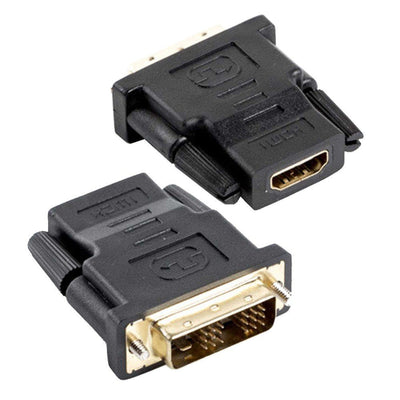 Techly DVI-d - HDMI M/F Black — image 1