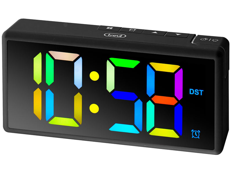 Trevi Watch Digital EC886 LCD Large Black