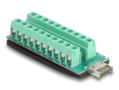 Delock USB Type And Key a Connector Male a Terminalblock Adapter 20 Pin — image 1