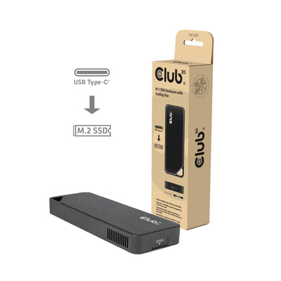 CLUB3D SSD Housing M.2 With Fan USB4, NVMe Retail — image 1