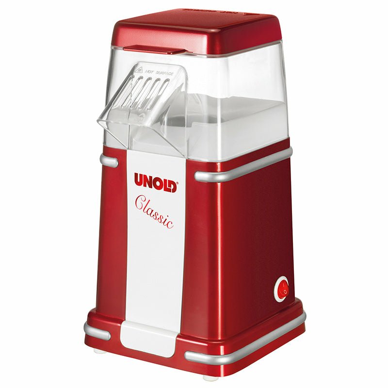 Unold Classic Palomitas Maiz Poppers Red Silver White 900W