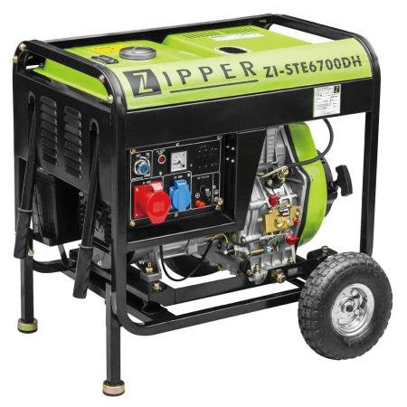 Zipper Generator Energía Diesel ZI-STE6700DH