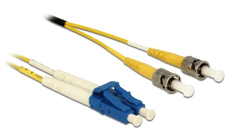Delock Cable Fibre Optic Lc Duplex a St Duplex Singlemode OS2 3M