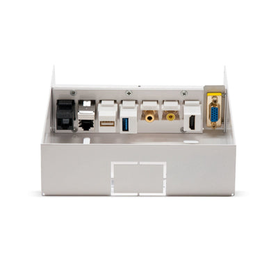 Nanocable Box Of Conexiones Multimedia Wall VGA, Hdmi, JACK3.5, Rca, USB 2.0 B, USB 3.0, 2X RJ-45 — image 1