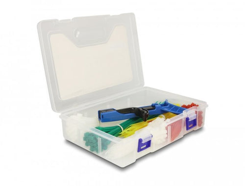 Delock Brida Cables Box Surtida With Spannwerkzeug 350-PIEZAS Colours — image 1