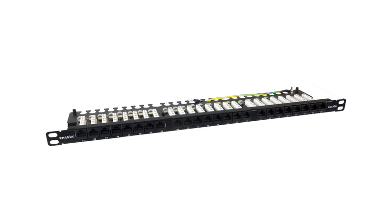 Phasak Patch Panel Pu 4811 24 Ports CAT.6A Height 0.5U