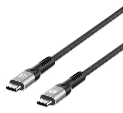 Manhattan Cable 356381 USB4 Gen 3X2 2M USB C Black — image 1