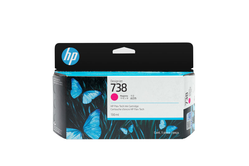 HP Ink 498N6A Magenta Genuine - 738