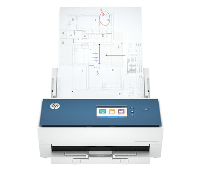 HP Scanjet Enterprise Flow N9000 SN1 Scanner Alimentado With Hojas 600 X 600 DPI A3 Blue White — image 1