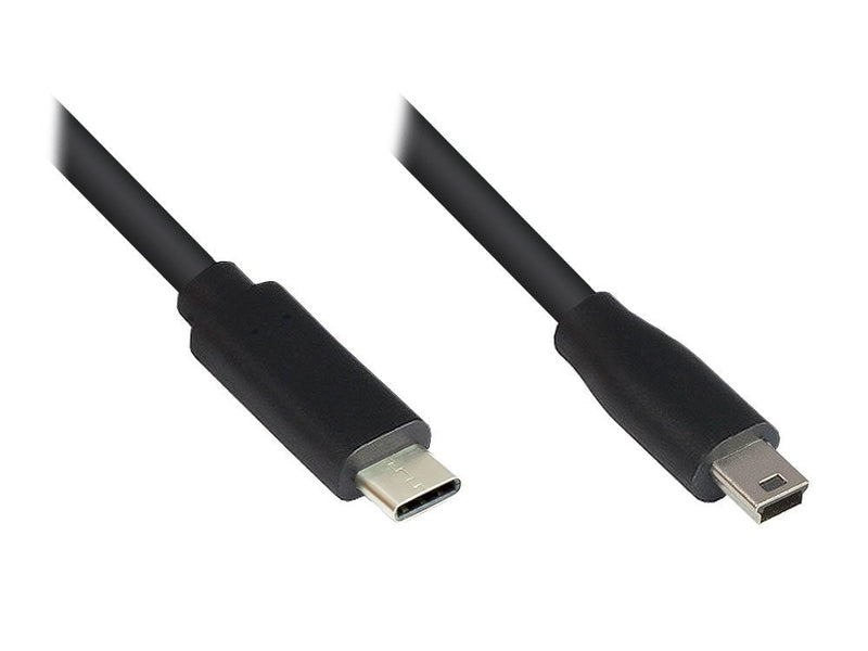 Cable Alcasa 3310-CM030 USB 2.0 3M USB C 5 X Micro-usb B Black