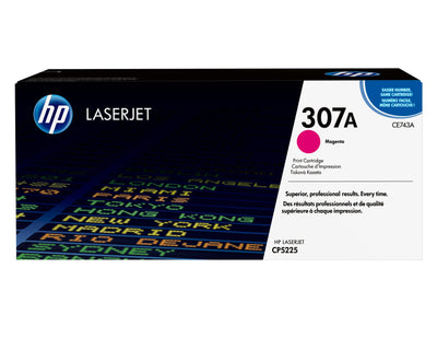 HP Genuine Toner Laserjet 307A Magenta CE743A — image 1