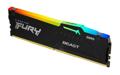 Kingston Fury Beast RGB DDR5 32GB 3000MHZ / PC5-48000 CL36 1.25V Black — image 1