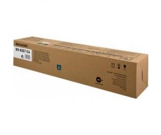 Sharp Toner Cyan (MX62GTCB) (MX62GTCA) 40K Ve 1 Stã¼ck Fã¼r MX-6240, MX-7040, MX-6500, MX-7500 Bestellartikel,