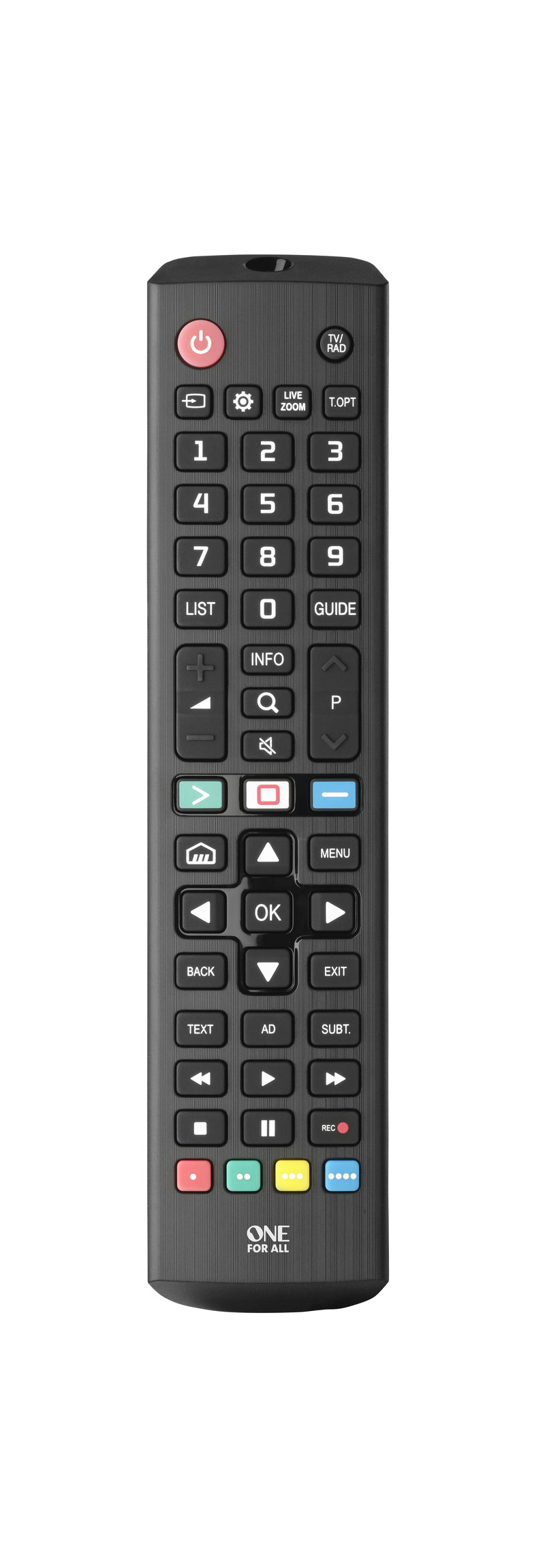 One For All Remote Control Tvs Lg