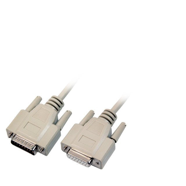 Efb Cable Datos Serie 1:1, 2X Dsub 15, St.-bu., 5,0M, Beige