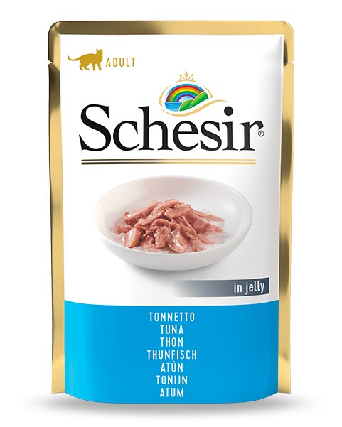 Comida Húmeda Gatos Schesir In Jelly Tuna 85G