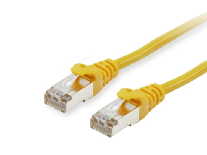 Equip Network Cable CAT.6A S FTP 2x RJ45 0.15M Yellow
