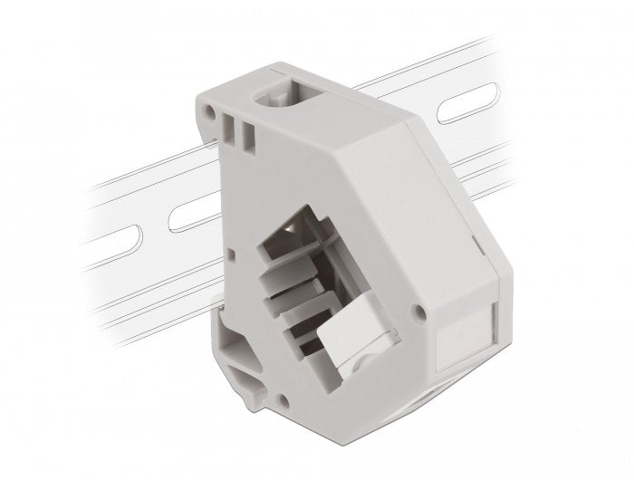 Delock Adapter Carril Din With Keystone USB 2.0 Type a Connector Female a USB 2.0 Type a Connector Female