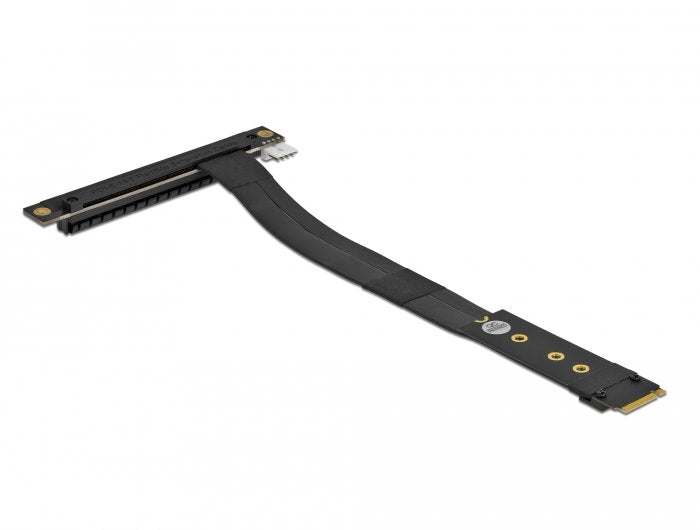 Delock M.2 Key M a PCIE X16 NVMe Adapter Angulado With 20CM Cable