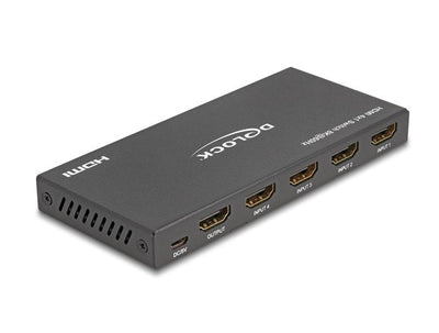 Delock HDMI Switch 4 X HDMI In a 1 X HDMI Out 8K 60 HZ — image 1