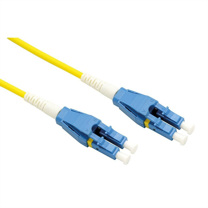 Roline Lwl-cable Duplex, Single Mode 9 125M OS2, Lc Lc, Yellow 20M