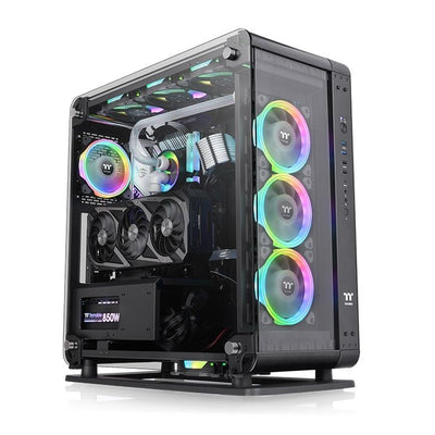 Thermaltake PC Case E-atx Core P6 Tg Black CA-1V2-00M1WN-00 — image 1